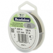 Beadalon Rijgdraad 7 draads 0.51mm Bright Stainless Steel