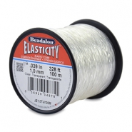 Beadalon elastiek rijgdraad 1.0mm 100 meter Clear