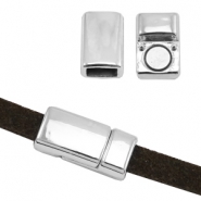 Magneet sloten basic quality metaal &Oslash;5.8x2.9mm Antiek zilver