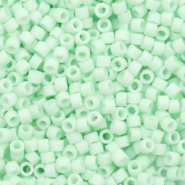 Miyuki kralen delica's 11/0 Opaque matte light mint green