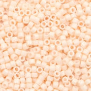 Miyuki kralen delica's 11/0 Opaque light peach