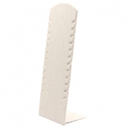 Sieraad display linnen small Linen-grey