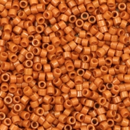 Miyuki kralen delica's 11/0 Duracoat opaque dyed persimmon brown DB-2108