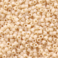 Miyuki kralen delica's 11/0 Opaque matte antique beige DB-353
