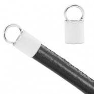 925 Zilver onderdelen eindkappen 3mm Zilver