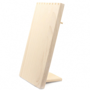 Sieraad display voor kettingen Naturel (natuurlijke kleur van het hout)