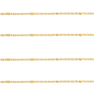 Roestvrij stalen (RVS) stainless steel onderdelen jasseron 1.4mm Goud