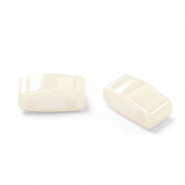 Miyuki kralen half tila 5x2.3mm Ceylon antique ivory pearl HTL-592