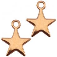 Metalen kralen DQ rosé goud Bedels DQ metaal rosé goud