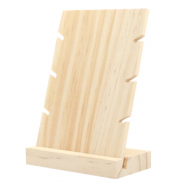 Sieraad display hout voor armbanden Natural (natuurlijke kleur van het hout)