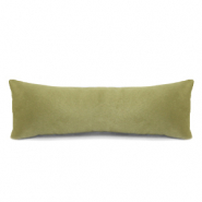 Sieraad display kussentje velvet soft Vintage olive green