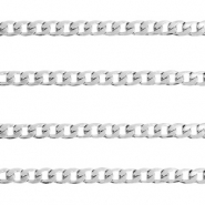 Roestvrij stalen (RVS) Stainless steel onderdelen jasseron gourmet schakel Zilver