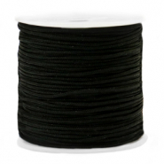 Macram&eacute; draad 1.5mm Black
