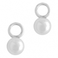 925 Zilver bedels ball Zilver