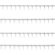 Roestvrij stalen (RVS) Stainless steel onderdelen jasseron spike Zilver-wit