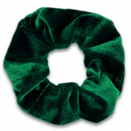 Scrunchies haarelastiek velvet Fir green