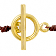 Roestvrij stalen (RVS) Stainless steel onderdelen kapittelslot Goud