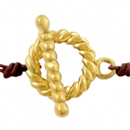 Roestvrij stalen (RVS) Stainless steel onderdelen kapittelslot Goud