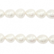 BQ Zoetwaterparels rice 10x9mm Natural white