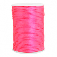 Satijn draad 2.5mm Neon pink