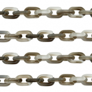 Acrylic chain 15mm Grey
