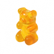 Resin hangers gummi bear Yellow