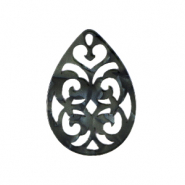 Resin hangers barok druppel Black