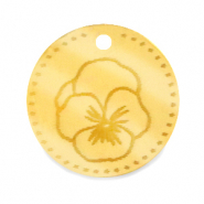 Plexx bedels 20mm Birth flower February-Violet Gold