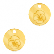 Plexx bedels 12mm Birth flower February-Violet Gold