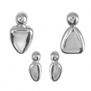 Bedels DQ metaal familie Antiek zilver (nikkelvrij)