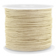 Macram&eacute; draad 0.8mm Golden beige