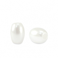 Imitatie zoetwaterparels rice White
