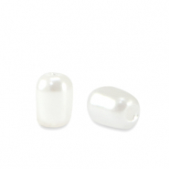 Imitatie zoetwaterparels rice White