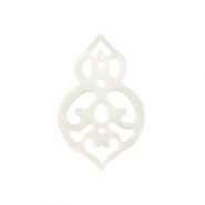 Schelp hangers specials bohemian White (natuurlijke kleur)