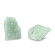 Ruwe natuursteen kralen Meadow green