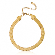 Roestvrij stalen (RVS) Stainless steel armbanden Goud