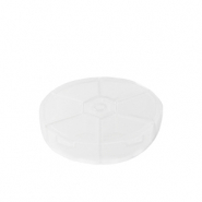 Sieraad display opbergbox 6 vaks Transparent