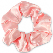 Scrunchies haarelastiek silky Pink