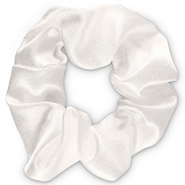 Scrunchies haarelastiek silky Off white