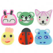 Polymeer kralen dierenmix Multicolour