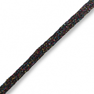 Lint Black-multicolour glitter