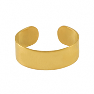 Roestvrij stalen (RVS) Stainless steel onderdelen ringen Gold