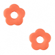 Acryl bedels bloem Terracotta pink