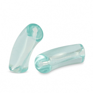 Acryl tube kralen Ocean blue