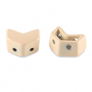 Tile beads pijl Apricot beige