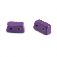 Tile beads rechthoek Grape purple