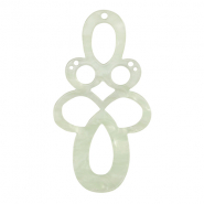 Resin hangers barok Neo mint green