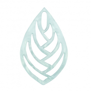 Resin hangers blad Sky blue