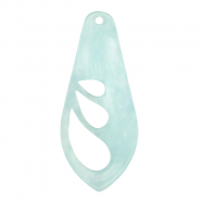 Resin hangers vleugel Sky blue
