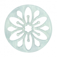 Resin hangers mandala Sky blue